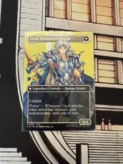 MTG Final Fantasy English Cecil, Dark Knight Borderless 0380 Non-Foil - Image 2