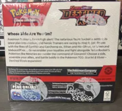 Pokemon Scarlet And Violet Destined Rivals Booster Box Factory Sealed 36 Packs - Image 2