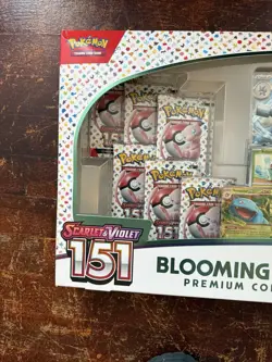 Pokemon Scarlet & Violet 151 Blooming Waters Premium Collection Box Sealed - Image 4