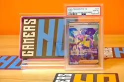 PSA 10 IONO 237/091 SPECIAL ILLUSTRATION RARE PALDEAN FATES POKEMON 😍 - Image 1