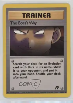 The Boss's Way Pokemon Team Rocket #73 2000 - Image 1