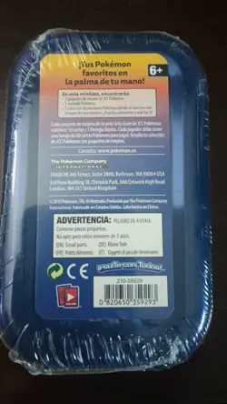 Pokemon TCG Spanish Kanto Power Charizard Mini Tin XY Evolutions Booster Sealed - Image 2