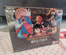 One Piece TCG OP-09 Emperors in the New World Booster Box Brand New Sealed - Image 2
