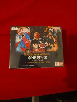 One Piece TCG OP-09 Emperors in the New World Booster Box Brand New & Sealed - Image 1