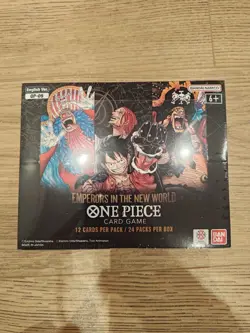One Piece TCG OP-09 Emperors in the New World Booster Box Brand New & Sealed - Image 1