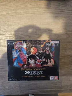 One Piece TCG: OP-09 Emperors in the New World Booster Box Brand New Sealed - Image 1