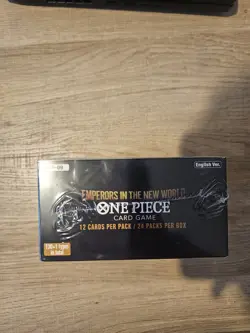 One Piece TCG: OP-09 Emperors in the New World Booster Box Brand New Sealed - Image 3