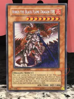 Horus The Black Flame Dragon LV8 EEN-ENSE1 Elemental Energy Limited Edition MP - Image 4