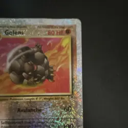 Pokemon Golem Reverse Holo Legendary Collection Rare 24/110 Stage 2 80 HP Card - Image 4