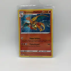 Special Delivery Charizard Pokemon Center Promo Card Sealed SWSH075 - Image 1