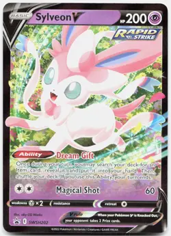 Sylveon V Promo SWSH: Sword & Shield Promo Cards SWSH202 NM - Image 1