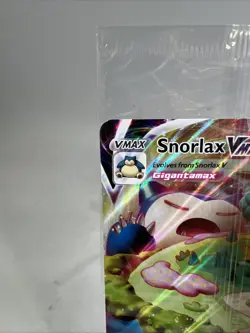 Snorlax VMAX Jumbo Card 142/202 Promo Pokemon TCG Sword & Shield Sealed #ML - Image 4
