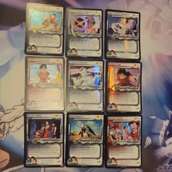 DBZ CCG Score Yamcha Season Complete Promo Set of 9 Cards! - Image 1