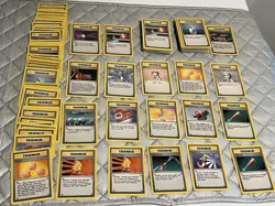 Pokemon Base Set 169 Card Trainer Lot Original 1999 Cards - Image 1
