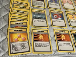 Pokemon Base Set 169 Card Trainer Lot Original 1999 Cards - Image 2