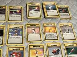 Pokemon Base Set 169 Card Trainer Lot Original 1999 Cards - Image 4