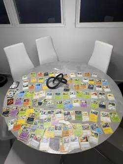 Huge Pokemon Card Lot 100+ Cards Vintage Style Modern Mixed Bulk Trainers NM #3 - Image 1