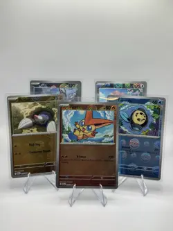 Pokemon Black Bolt Pokeball Card Lot Of 5 NM - Image 1