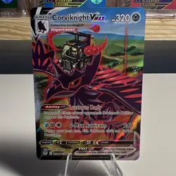 Corviknight VMAX TG19/TG30 Silver Tempest Ultra Rare Full Art Holo Pokemon Card - Image 1