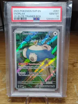 Snorlax 051 Sv: Scarlet & Violet Promo Cards Holo - Image 1