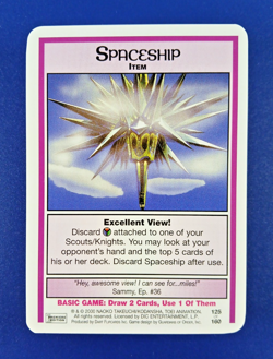 Spaceship #125 Rare - Premier 1st Edition, Sailor Moon CCG card (2000 Dart) R - Image 1