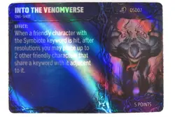 Venom Foil Promo One-Shot Card ~ INTO THE VENOMVERSE #OS007 HeroClix - Image 1