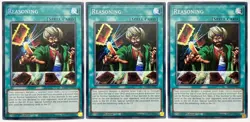 3 x RA01-EN052 Reasoning - Secret Rare 1st Edition Near Mint YuGiOh Cards - Image 1