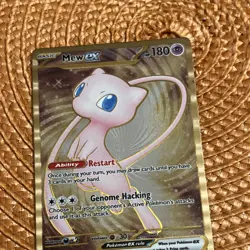 Pokemon Mew EX Full Art Holo Psychic 205/165 180 HP Pokemon TCG Card - Image 2