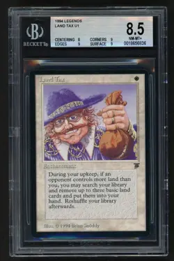 ***BGS 8.5 Land Tax** MTG Legends Magic Kid Icarus - Image 1