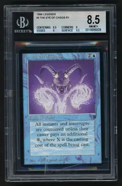 ***BGS 8.5 In the Eye of Chaos** MTG Legends Magic Kid Icarus - Image 1