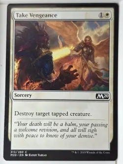 Take Vengeance - 2020 Core Set M20 - Magic the Gathering MTG Nice! - Image 1