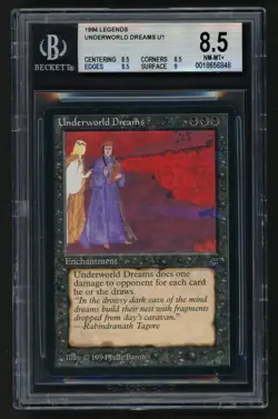 ***BGS 8.5 Quad+ Underworld Dreams** MTG Legends Magic Kid Icarus - Image 1