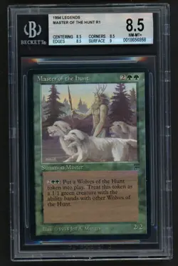 ***BGS 8.5 Quad+ Master of the Hunt** MTG Legends Magic Kid Icarus - Image 1