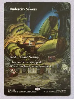 Undercity Sewers (Borderless) Teenage Mutant Ninja Turtles Regular - Image 1