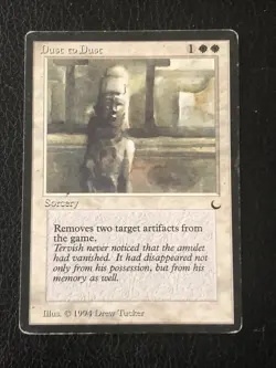 Dust To Dust X1 The Dark LP Condition See Pics Front Back - Image 1