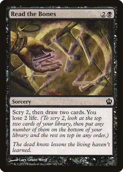 MTG Read the Bones ** Theros ** English (NM) - Image 1