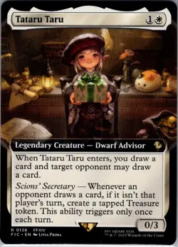 Tataru Taru (Extended Art) 138 Commander: FINAL FANTASY MTG - NM - Image 1