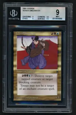 ***BGS 9 Tetsuo Umezawa** MTG Legends Magic Kid Icarus - Image 1