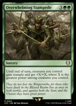 Overwhelming Stampede 254 Commander: The Lord of the Rings - Image 1