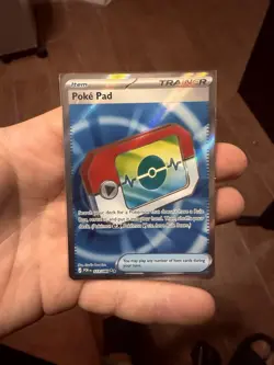 The Pokemon Company Poke Pad POR 137/089 Trainer-Item Holo Uncommon Pokemon Card - Image 1