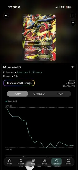 The Pokemon Company M Lucario EX 55a/111 Promo Holofoil Alternate Art 220 HP - Image 4