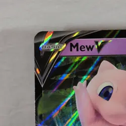 ✨Pokemon Mew V 069/189 Jumbo Card Holo Promo 180HP Basic W/ Protector - Image 2