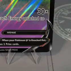 ✨Pokemon Mew V 069/189 Jumbo Card Holo Promo 180HP Basic W/ Protector - Image 4