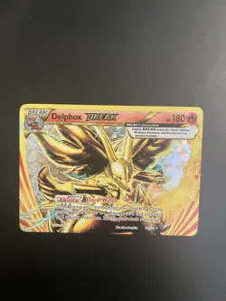 Pokemon Delphox BREAK 14/124 Fates Collide Rare Holo 180HP Flare Witch TCG - Image 1
