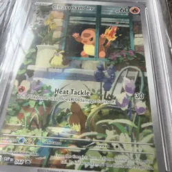 2023 Pokemon SVP Charmander Obsidian Flames Psa 10 - Image 4