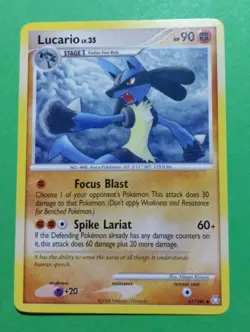Lucario 61/146 Legends Awakened Regular Pokemon, LP - Image 1