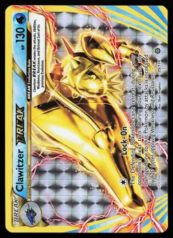Clawitzer BREAK 35/114 Holo XY Steam Siege Pokemon Card - Image 1