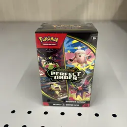 New! Ready To Ship Today! Pokemon Booster Bundle, Mega Evolution Perfect Order - Image 1