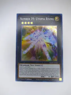 Number 39: Utopia Rising MAZE-EN021 1st Ed Super Rare NM | YuGiOh - Image 1