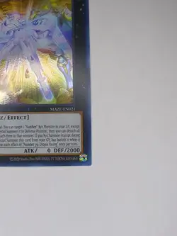 Number 39: Utopia Rising MAZE-EN021 1st Ed Super Rare NM | YuGiOh - Image 5